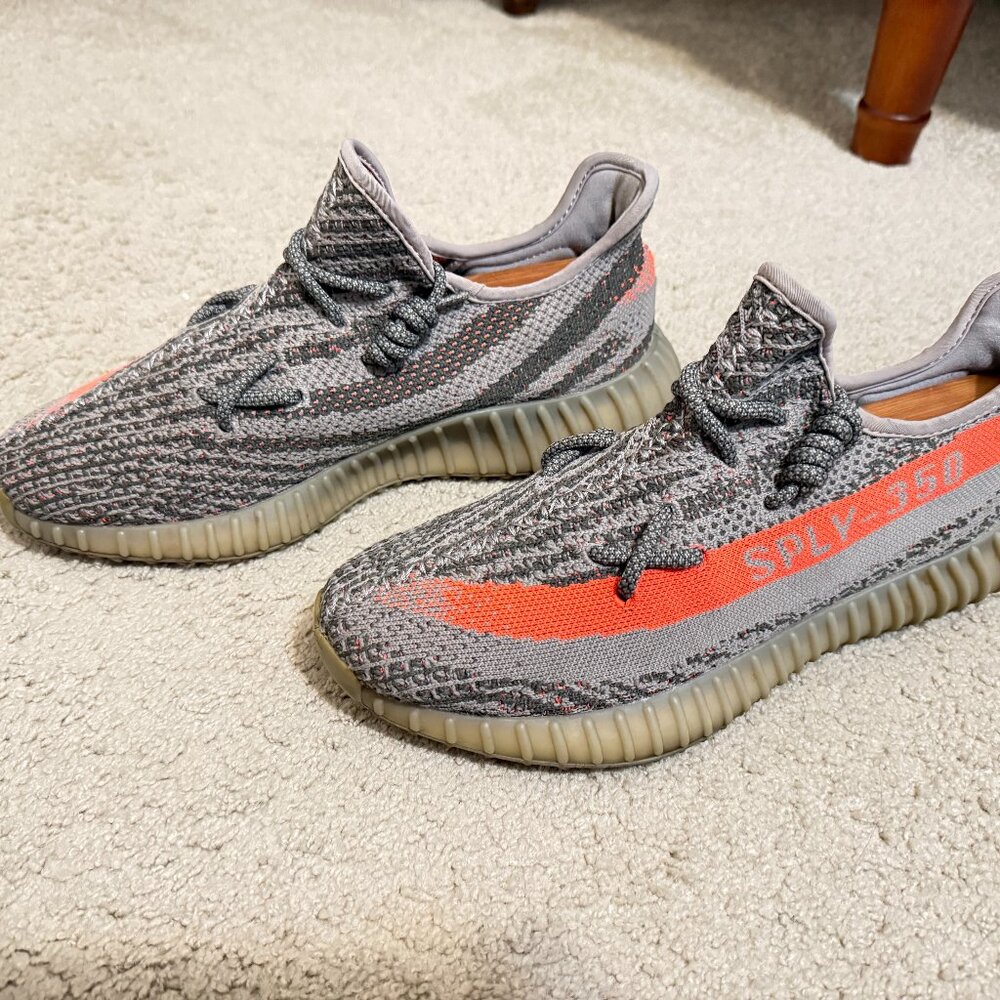 Authentic Adidas YEEZY Boost 350 V2 Beluga BB1826 Men's Fashion Sneakers Sz.9.5